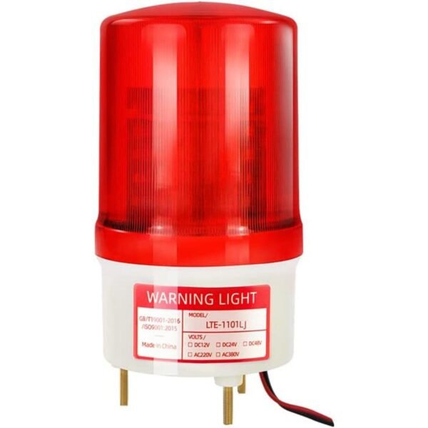 Revolving Warning Light Red LTE DC24V