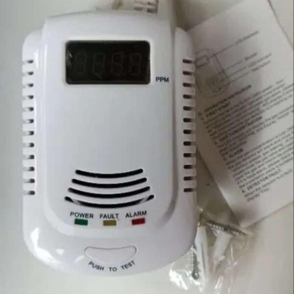Sound Light Vibration Multi Gas Tester Detector