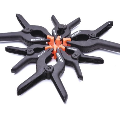 Harden 6Pc x 6" Spring Clamp Set