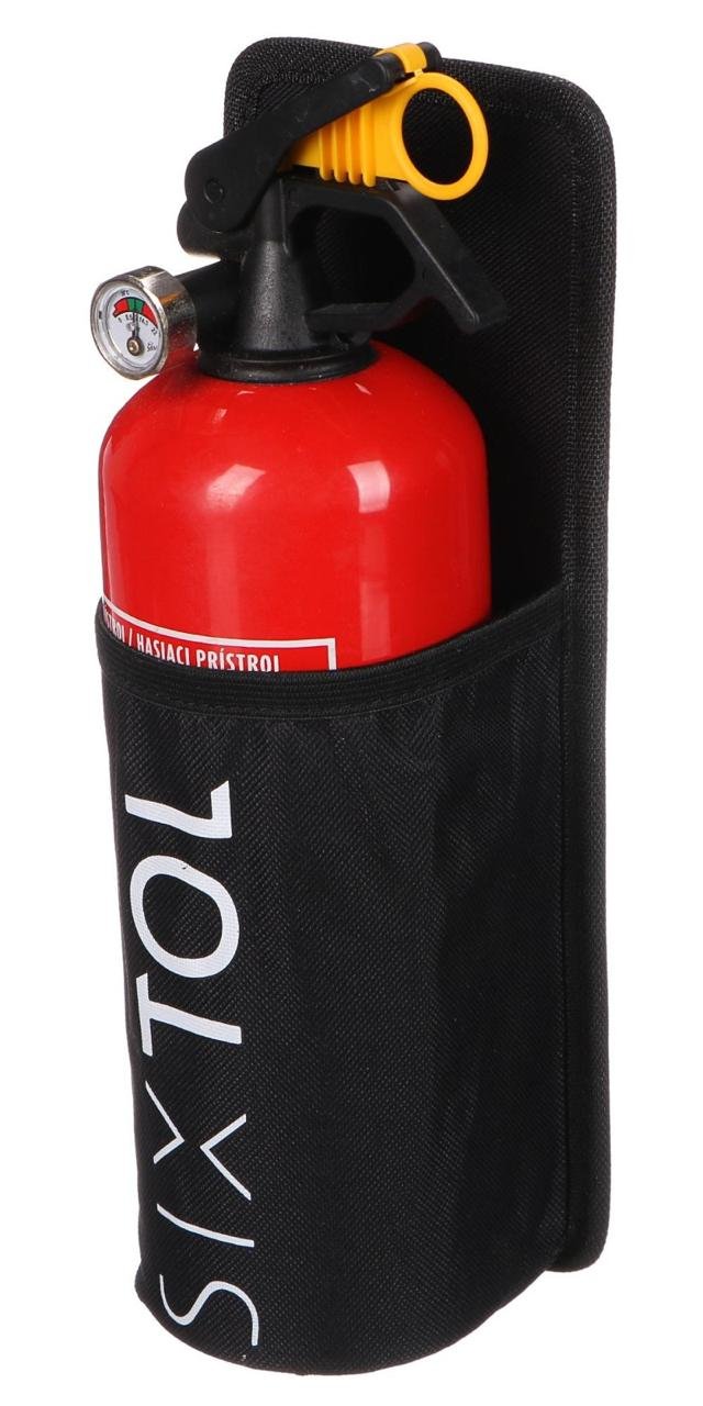 DCP Fire Extinguisher – 1 KG with Holding Cover (Cars) - Image 2